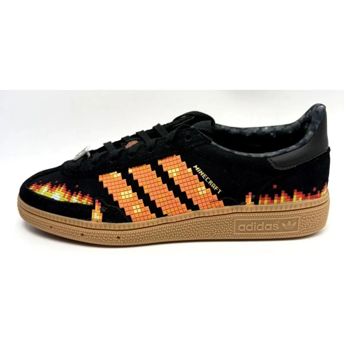 Adidas shoes - Adidas Handball Spezial Minecraft Black Pure Orange (GS) - IH1737 - Core Black/Pure Orange/Cloud White (UPC: 197617511439) 0