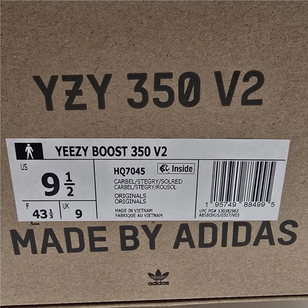 Adidas shoes - adidas Yeezy Boost 350 V2 - Gray 6