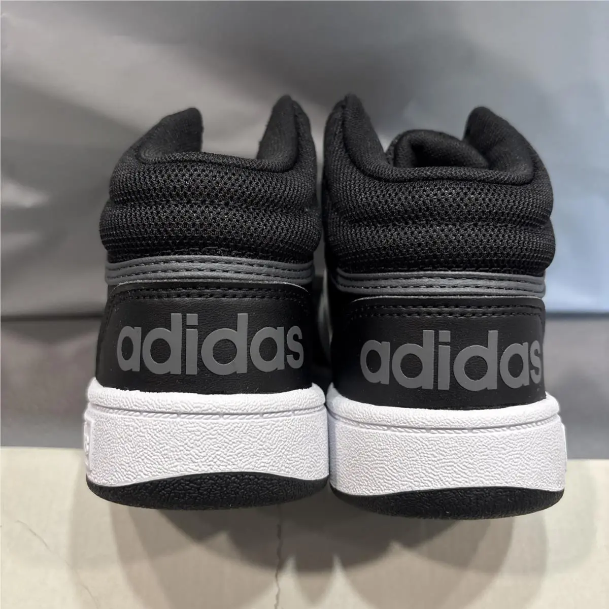Adidas shoes - adidas Hoops 3.0 Mid - Hoops Mid - GW0402 - Black/White 1