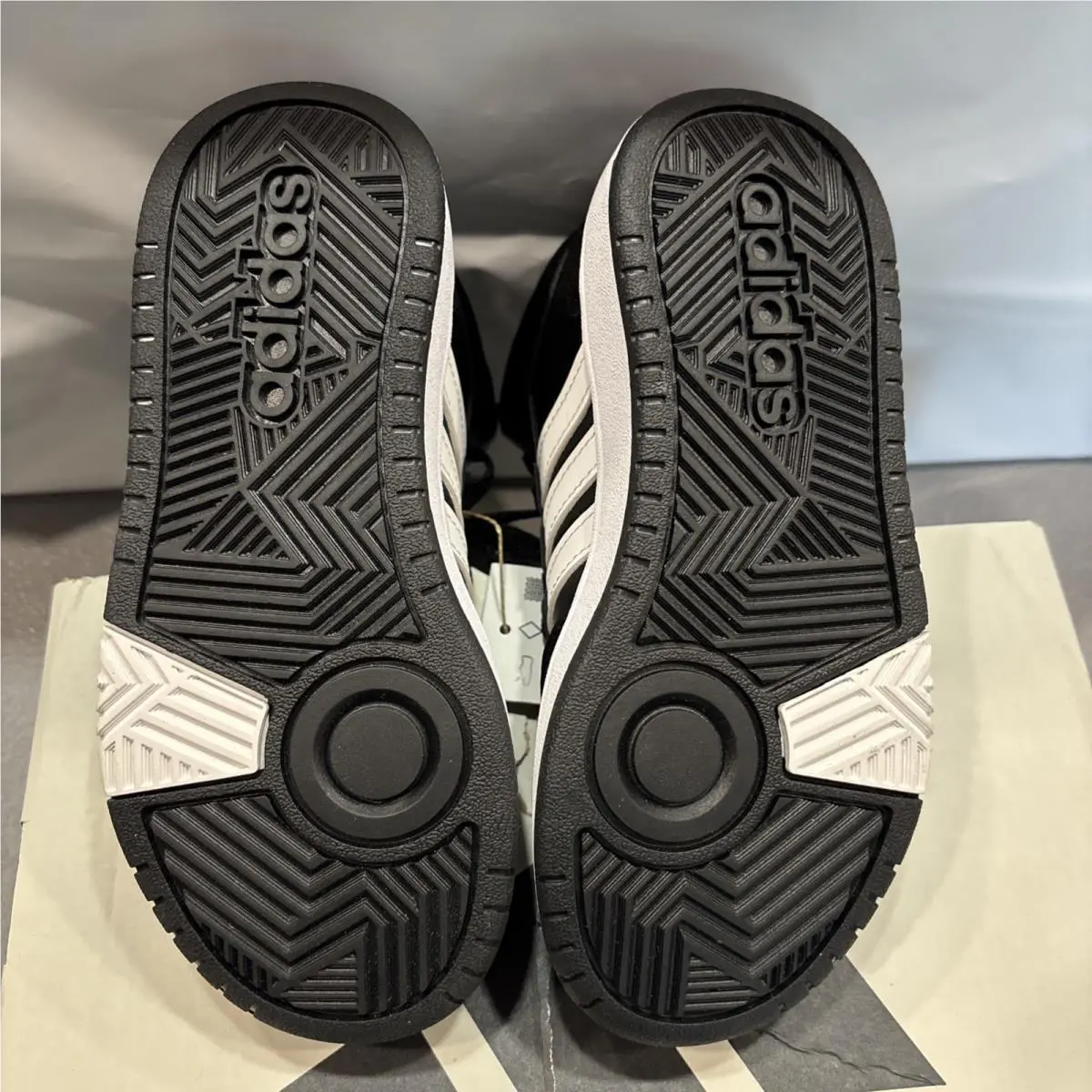 Adidas shoes - adidas Hoops 3.0 Mid - Hoops Mid - GW0402 - Black/White 4