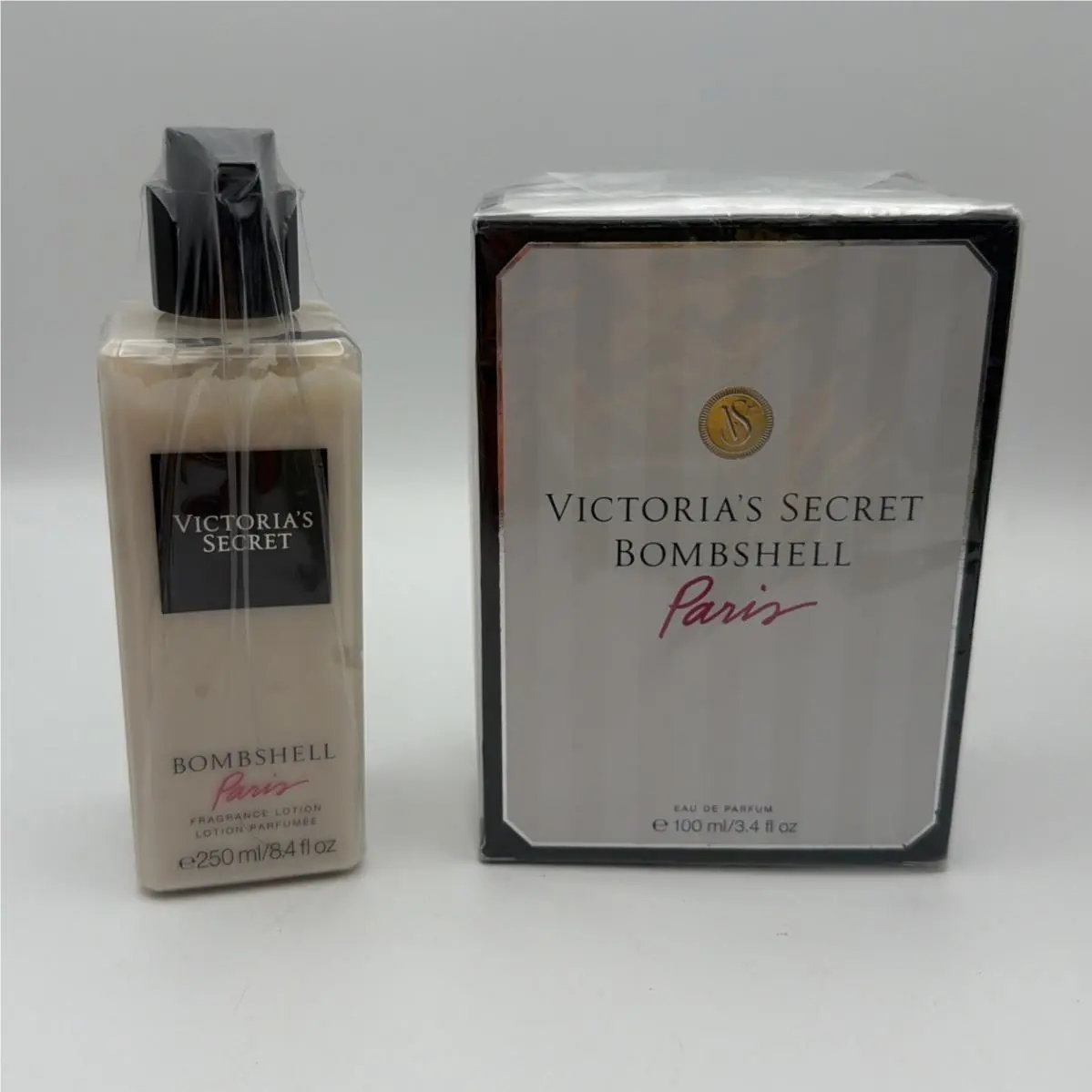 Victoria`s Secret Bombshell Paris Women Perfume 3.4oz Edp Lotion New-sealed by Victoria's Secret