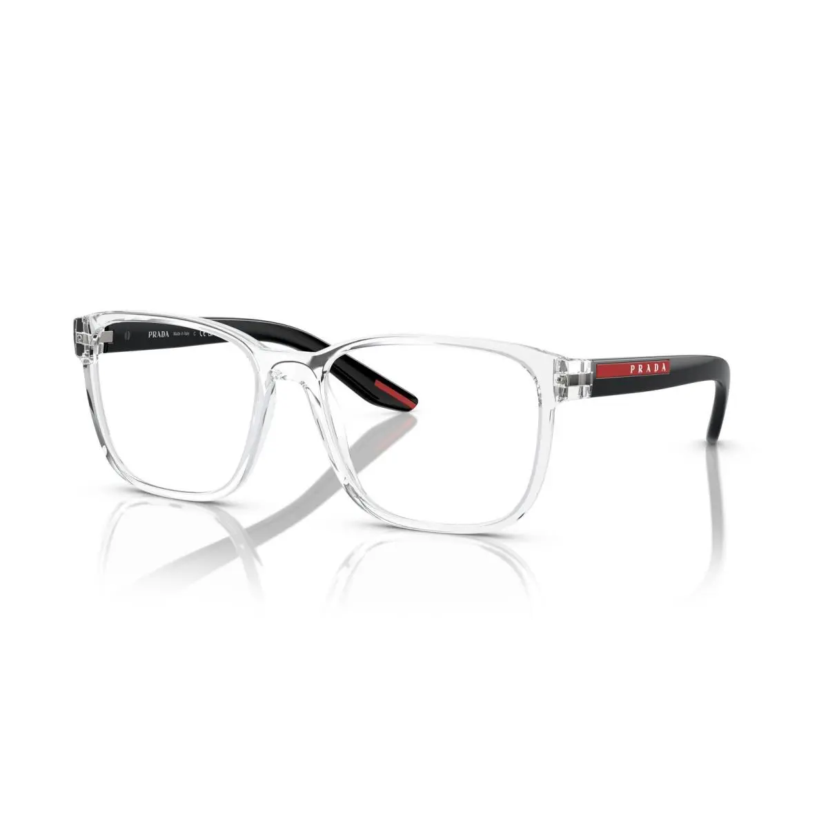 Linea Rossa 06PV Eyeglasses 2AZ1O1 White by Prada