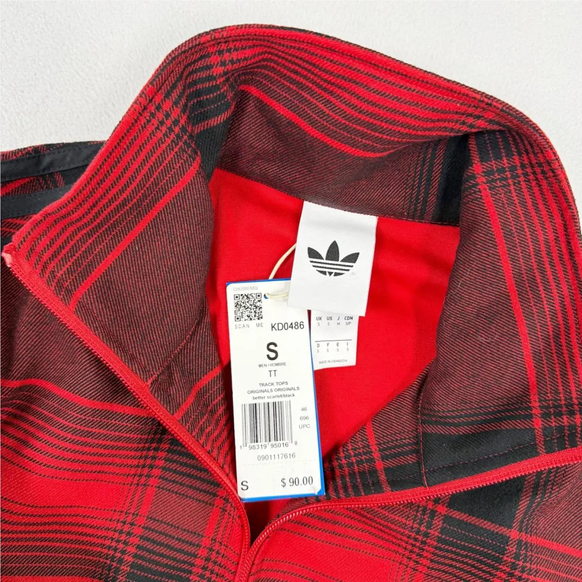 Adidas clothing - KD0486 - KD0486 - Red (UPC: 198319950168) 0