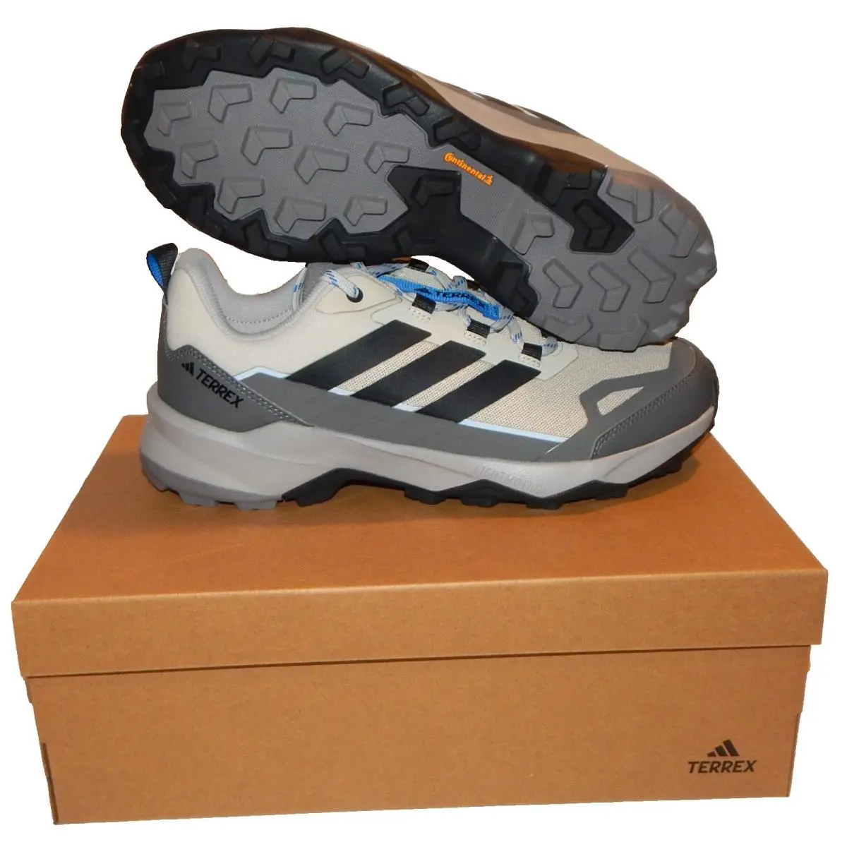 Adidas Terrex Skychaser AX5 Hiking Shoes Sneakers Men`s Size 10 JR3975 Grey - Gray