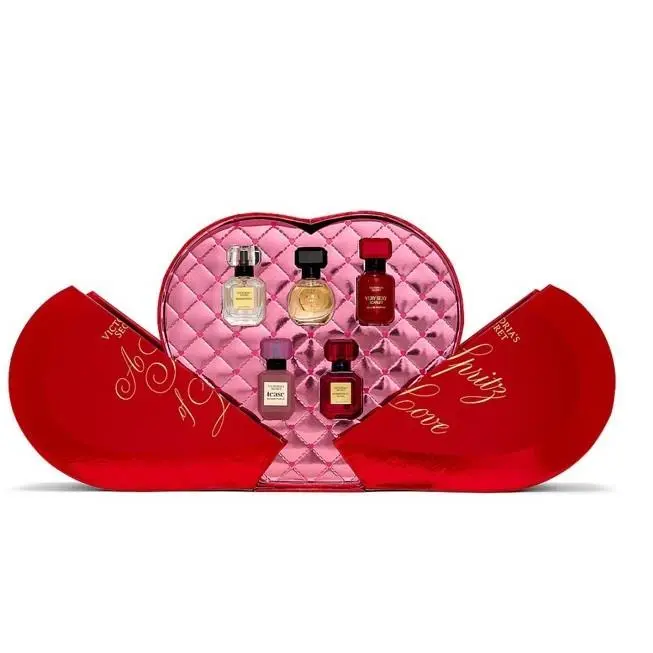 Victoria`s Secret VS Discovery Gift Set Including Tease Sugar Fleur and Heart-shaped Box by Victoria's Secret