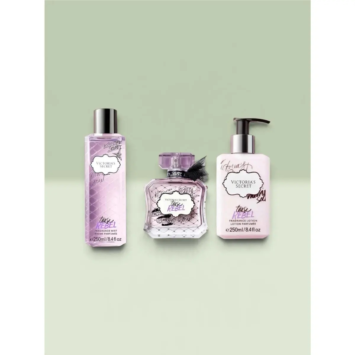 Victoria`s Secret Tease Rebel Eau de Parfum 1.7 Fl.oz. /fragrance Mist/ Lotion by Victoria's Secret