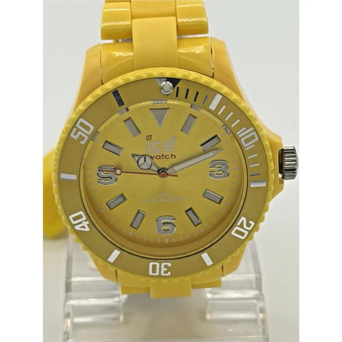 Ice-watch Classic Solid Yellow Big Plastic Watch CS.YW.B.P.10 by Ice-Watch