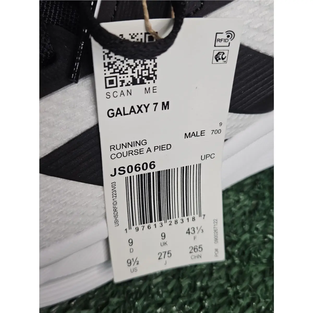 Adidas shoes - adidas Galaxy 7 Running - Galaxy Running - JS0606 - White (UPC: 197613279470) 10