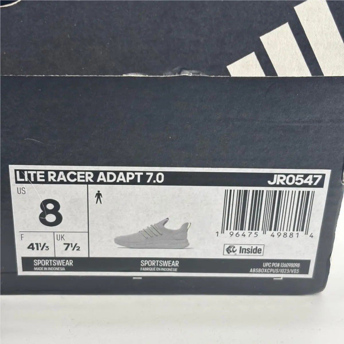 Adidas shoes - Lite Racer Adapt 7.0 - Lite Racer Adapt - Gray 6