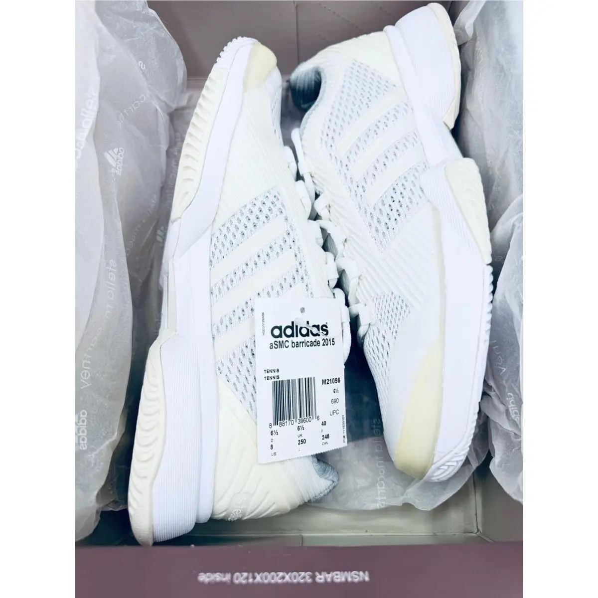 Adidas shoes - Barricade 2015 - Barricade - M21096 - White 0