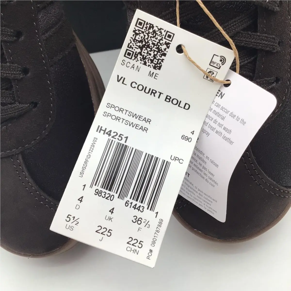 Adidas shoes - adidas VL Court Bold - Court Bold - Brown 4