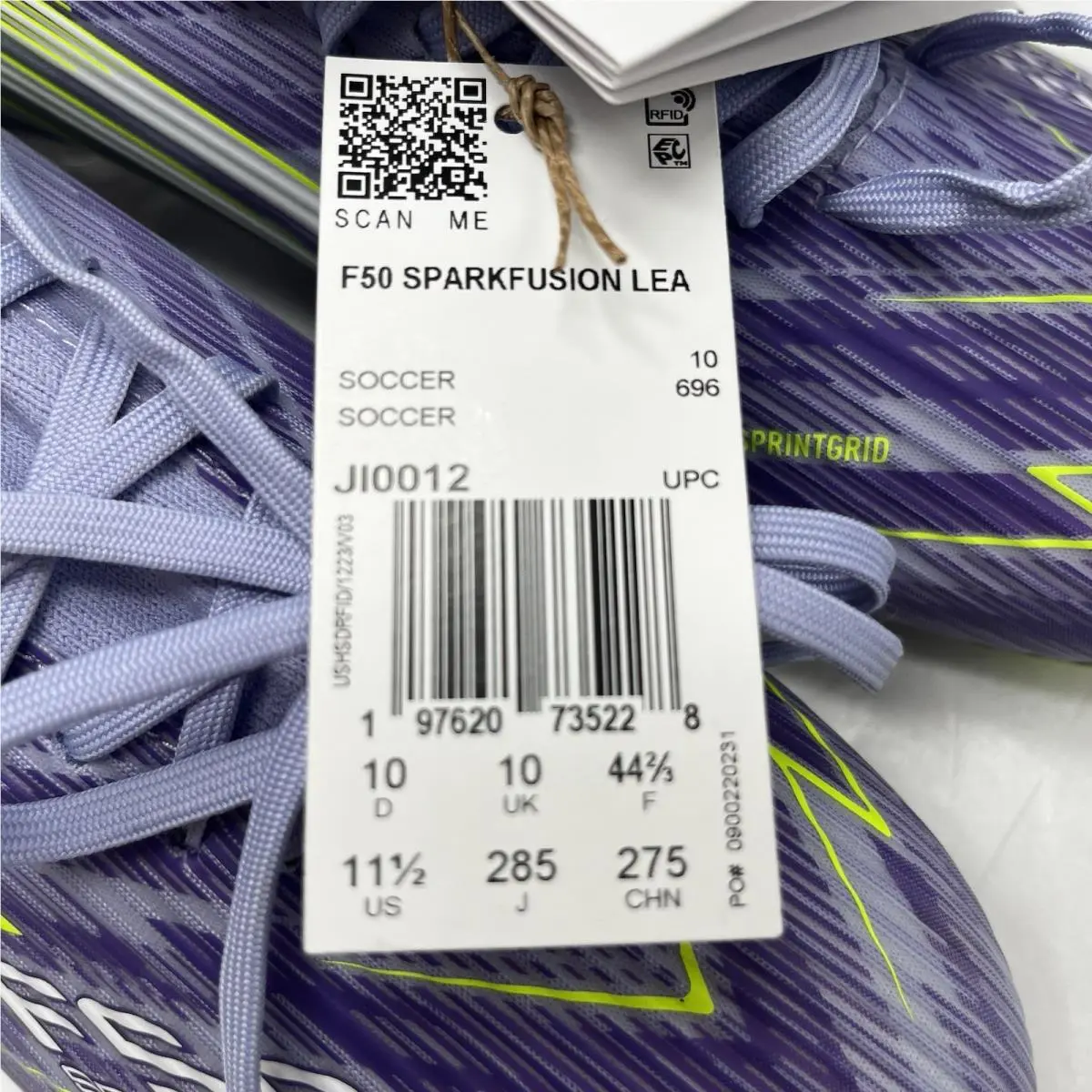 Adidas shoes - adidas F50 - JI0012 - Purple (UPC: 197620731527) 6