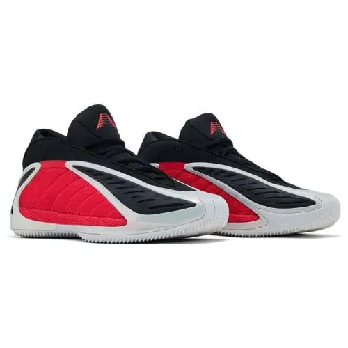 Adidas AE Anthony Edwards 2 Basketball Shoes Silver/red/black Men 11 Wmn 12