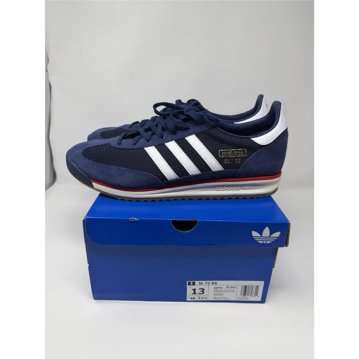 Adidas shoes - Adidas SL 72 RS - Blue (UPC: 198321727413) 0