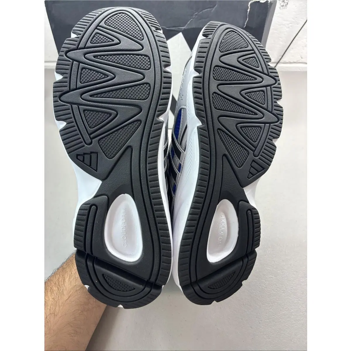 Adidas shoes - adidas Technochaos 2000 - Technochaos - KI6997 - Blue, Silver, Black, White 3