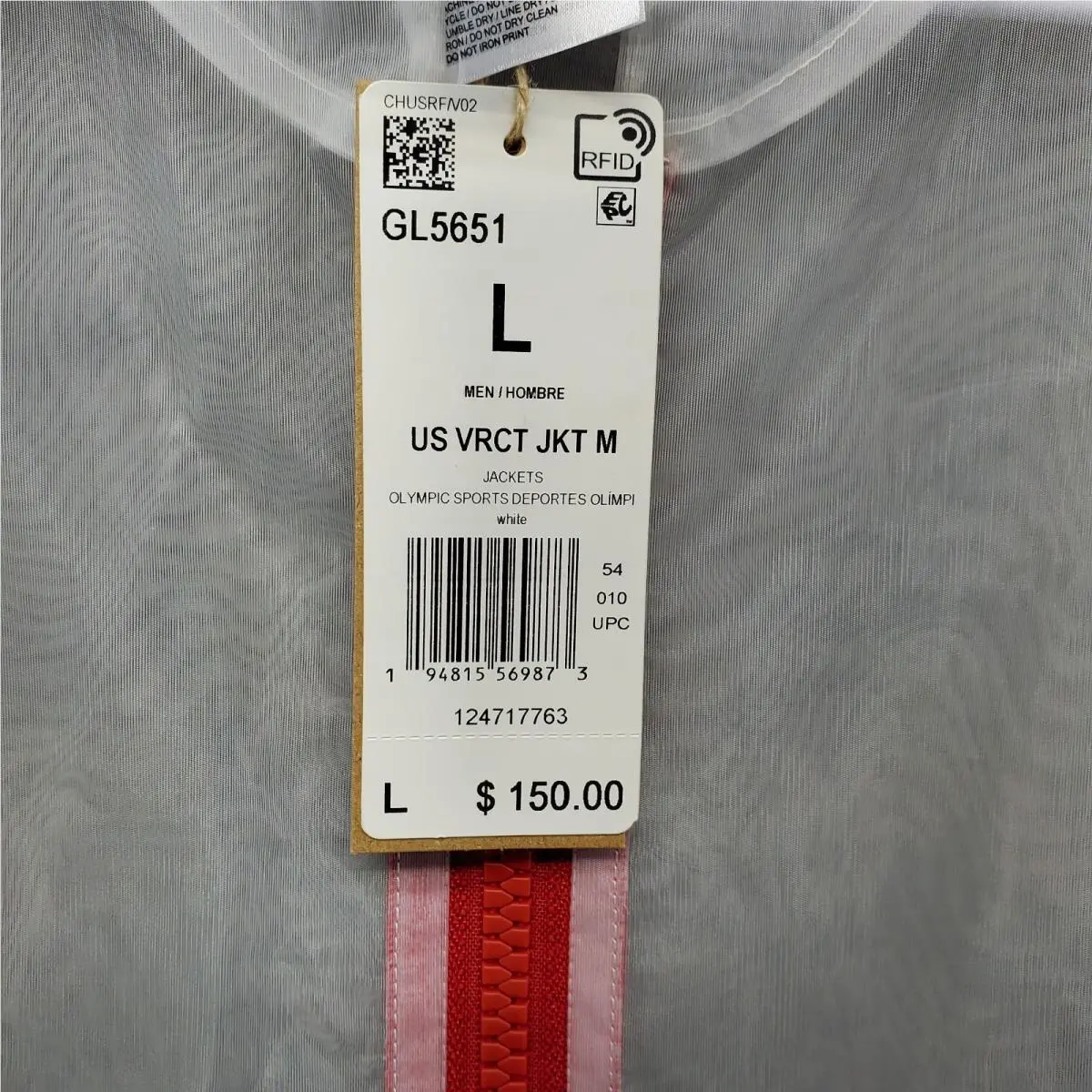 Adidas clothing - Adidas VRCT Jacket - VRCT Jacket - GL5651 - Gray 8