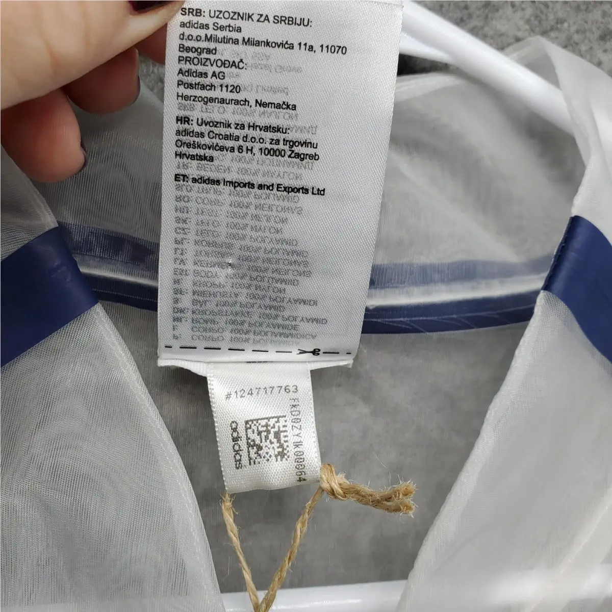Adidas clothing - Adidas VRCT Jacket - VRCT Jacket - GL5651 - Gray 12