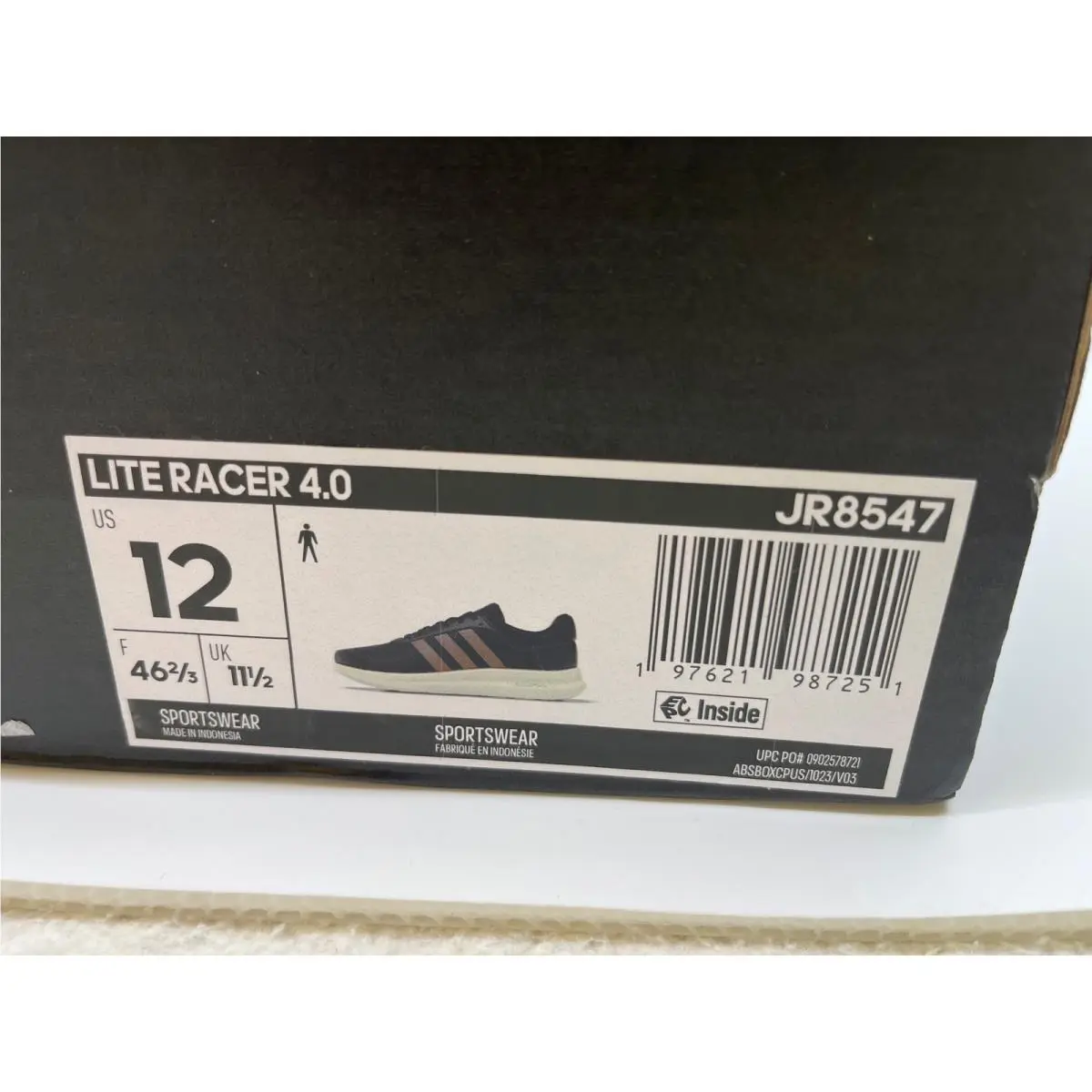 Adidas shoes - Lite Racer 4.0 - Lite Racer - Black 5