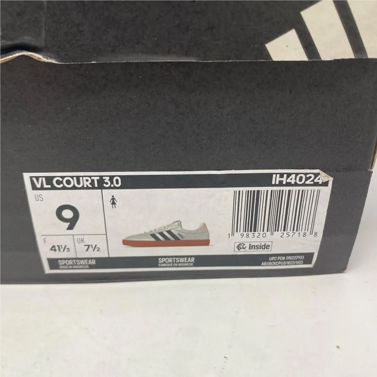 Adidas shoes - adidas Vl Court - Court - IH4024 - Metallic Off White 2