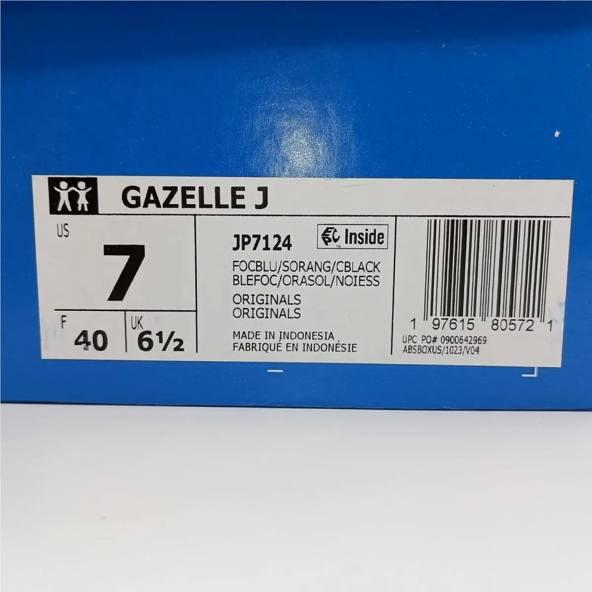 Adidas shoes - adidas Gazelle J - Gazelle - Blue 8