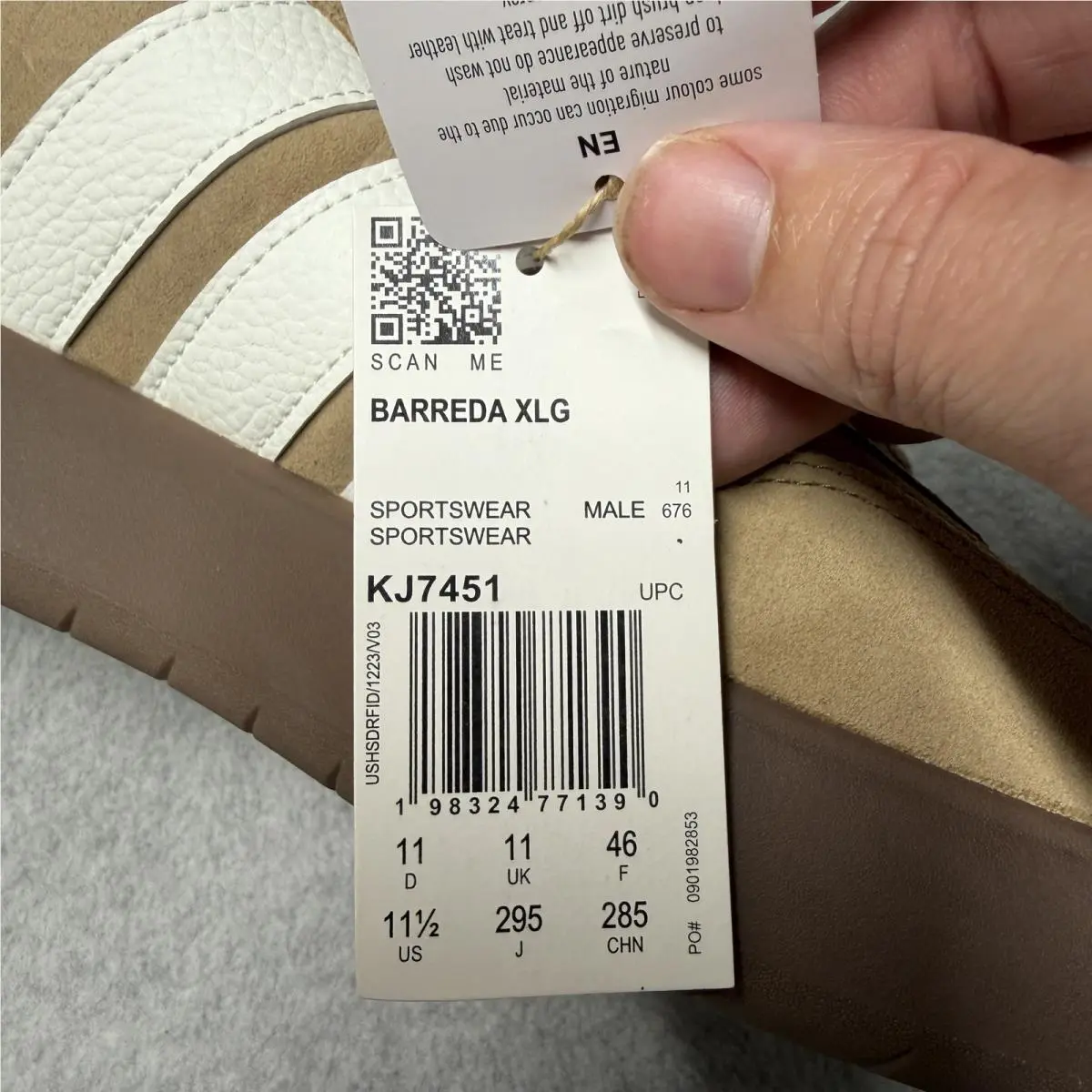 Adidas shoes - adidas Barreda XLG - Barreda XLG - Brown 1