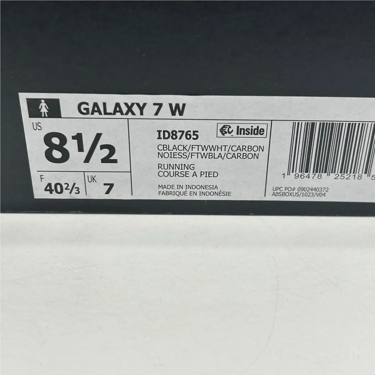 Adidas shoes - adidas Galaxy 7 W - Galaxy - Black 5