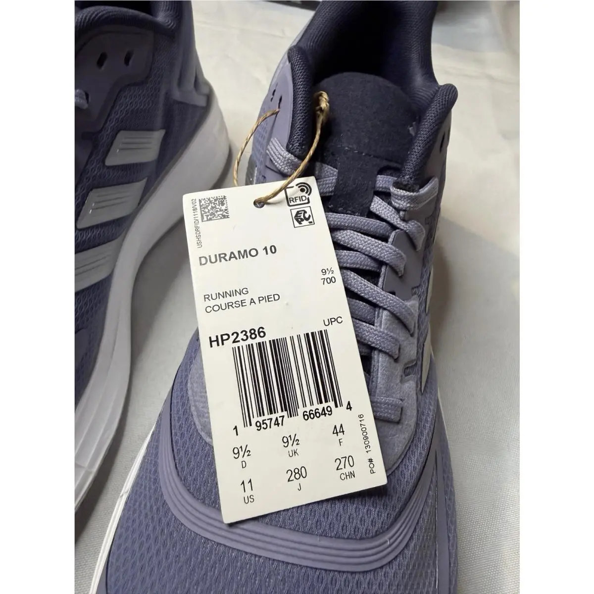 Adidas shoes - Adidas Duramo SL 2.0 - Duramo - HP2386 - Purple 2