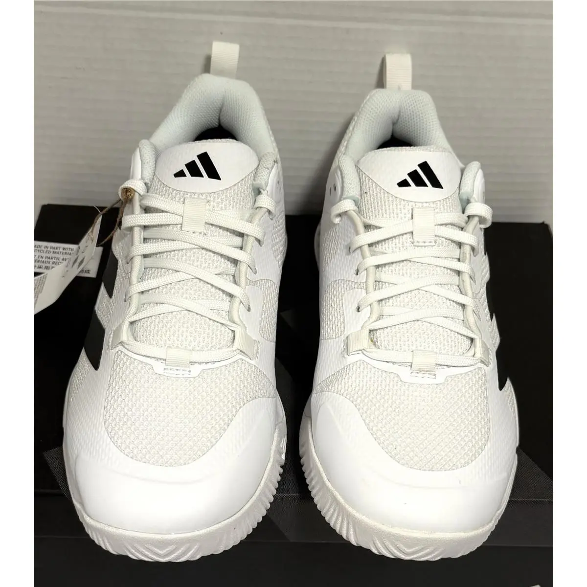 Adidas shoes - adidas Court Team Bounce 2.0 - HR1239 - White / Black 1