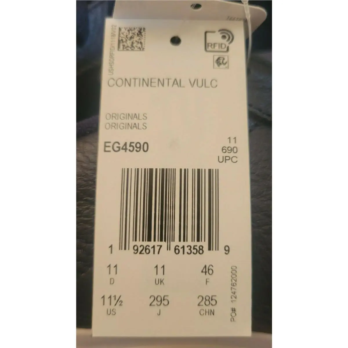 Adidas shoes - adidas Continental Vulc - Continental Vulc - EG4590 - Legend Ink/Grey One (UPC: 192617613589) 7