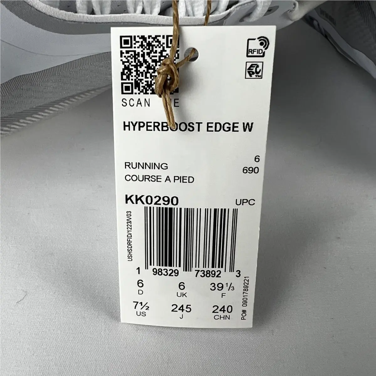 Adidas shoes - Hyperboost Edge W - Hyperboost Edge - White 3
