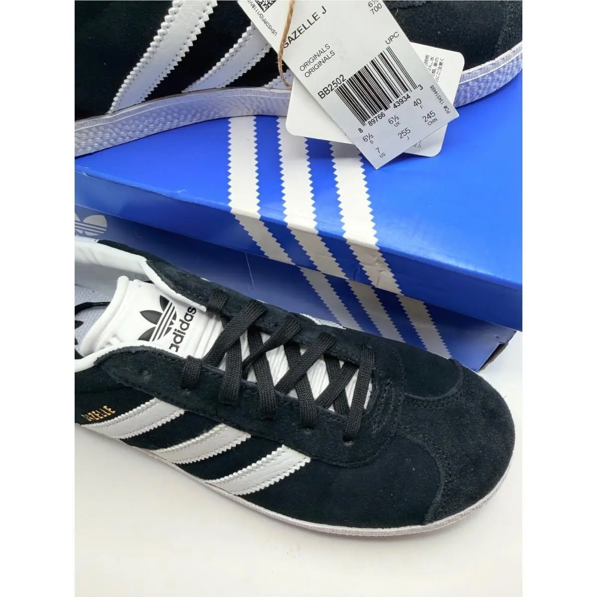 Adidas shoes - Gazelle J - Gazelle - Black 1
