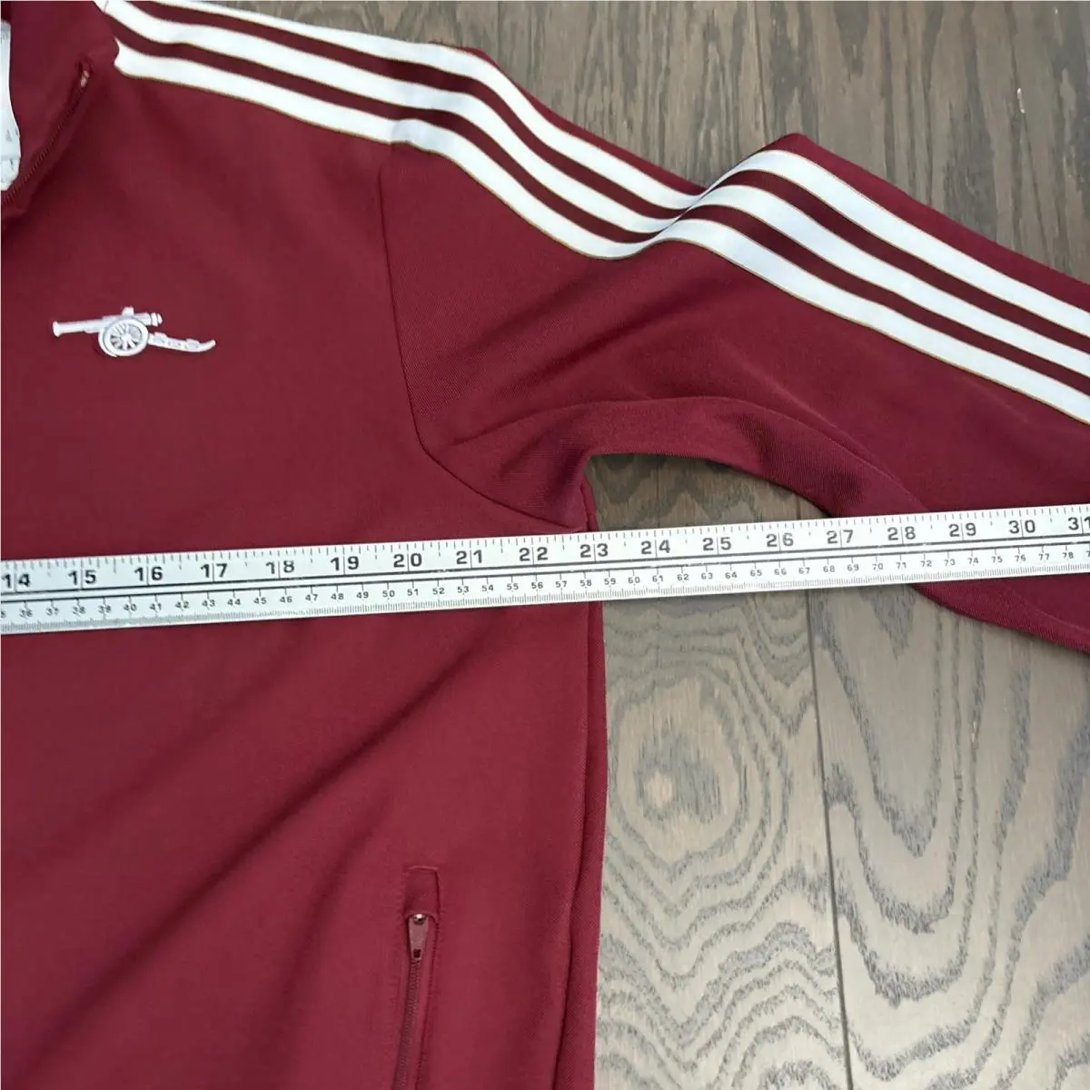 Adidas clothing - Adidas Originals Arsenal Icon Track Top - JM9390 - Burgundy 10