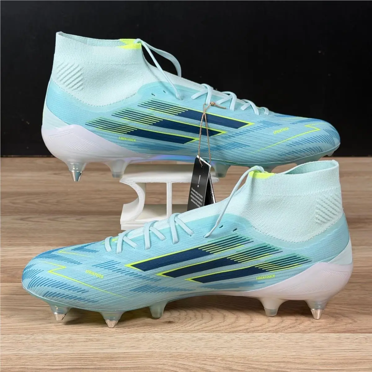 Adidas shoes - Adidas F50 Sparkfusion Elite SG Soccer Cleats - JR8900 - Blue (UPC: 198321807047) 1