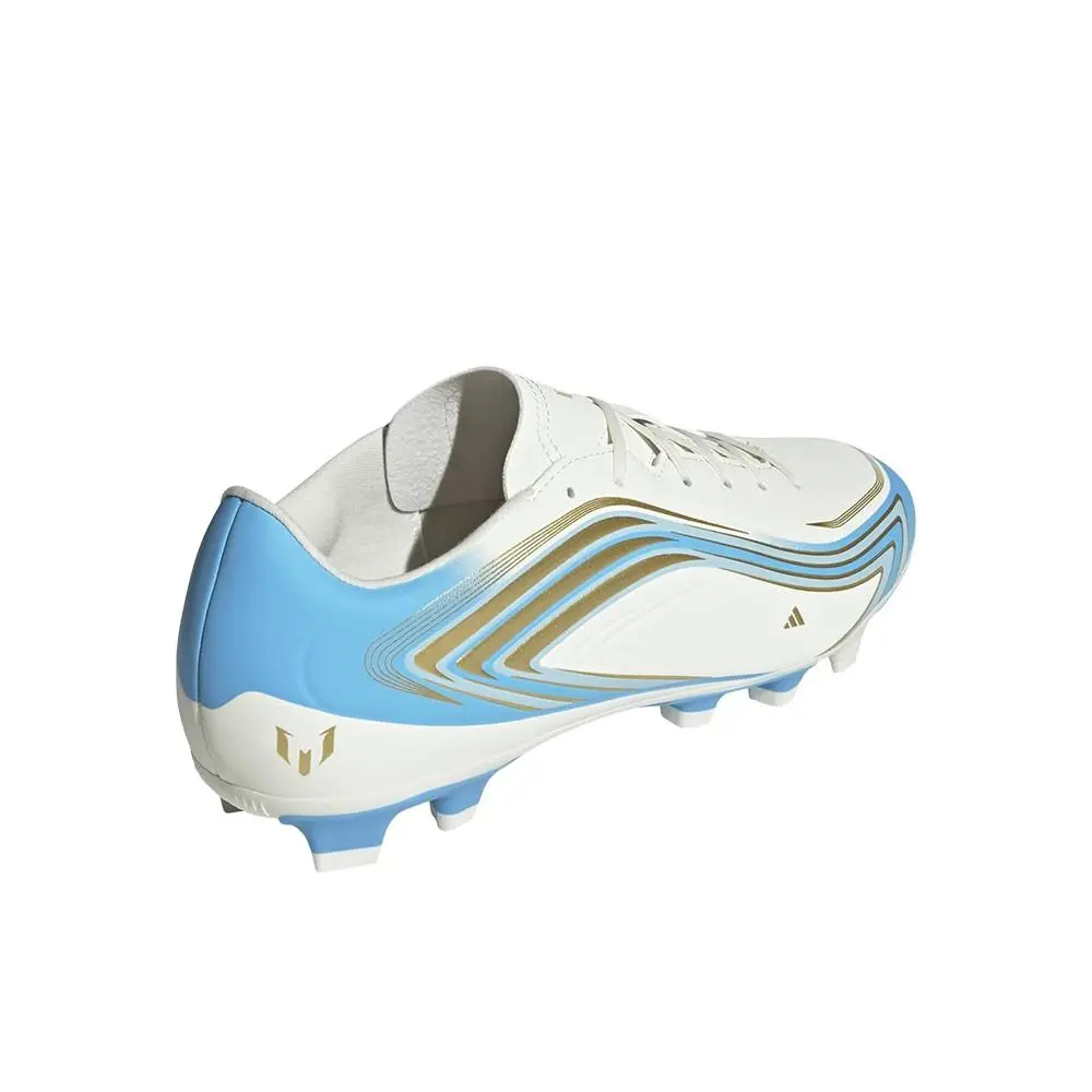 Adidas shoes - adidas F50 Messi Club Firm Ground  Multi Ground Soccer Cleats - SB1158-IH1913 - Beige (UPC: 198328167496) 4