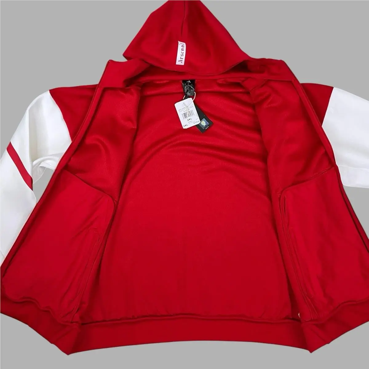 Adidas clothing - Red, White 8