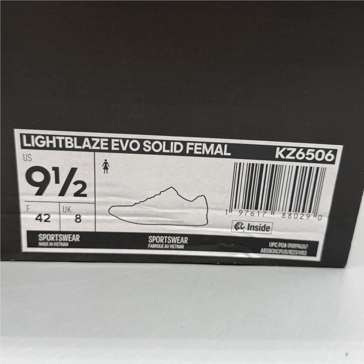 Adidas shoes - Adidas Lightblaze EVO SL - Lightblaze EVO - KZ6506 - Beige (UPC: 0197617880290) 12