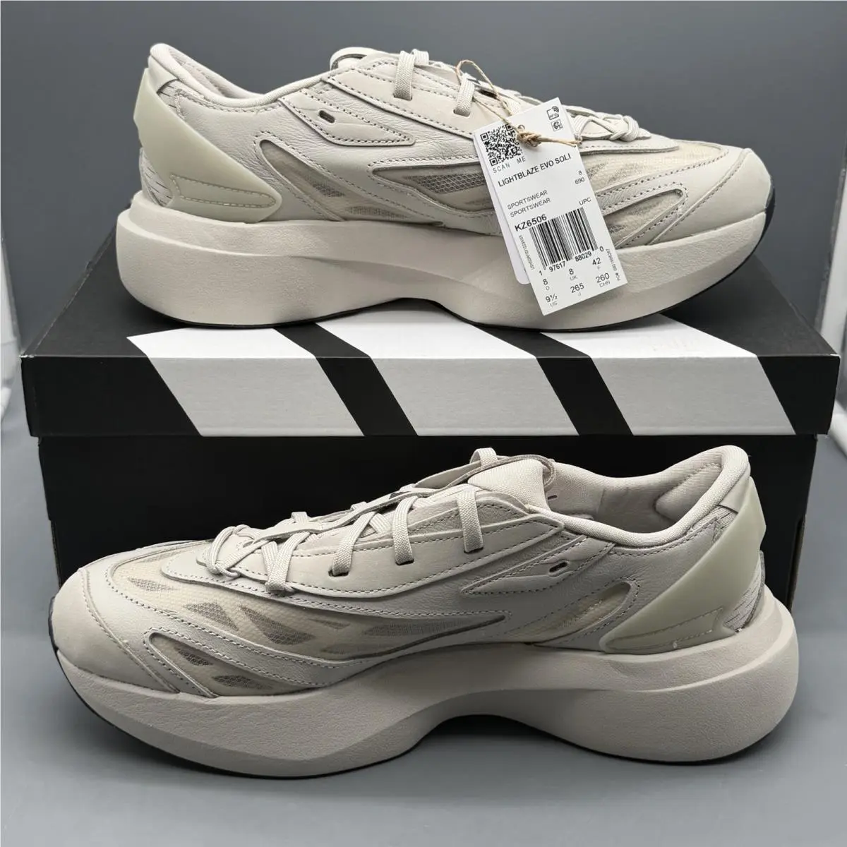 Adidas shoes - Adidas Lightblaze EVO SL - Lightblaze EVO - KZ6506 - Beige (UPC: 0197617880290) 0