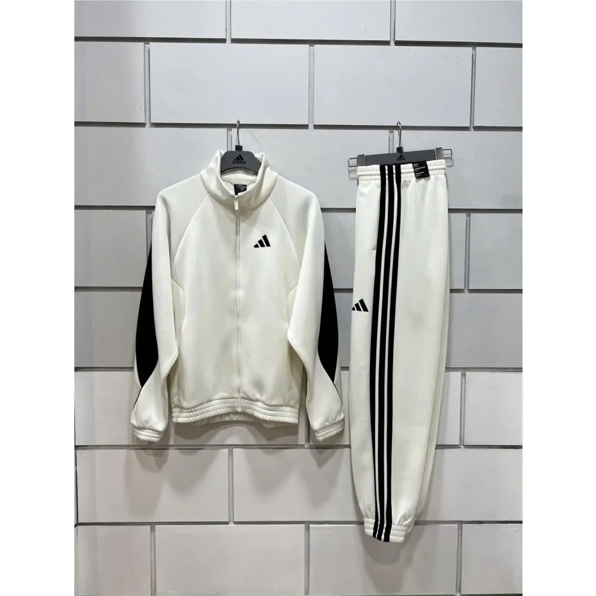 Adidas clothing - adidas Stadium Track Top - Stadium Track Top - JX5618 JX5618 jX5619 - Off White / Black 1