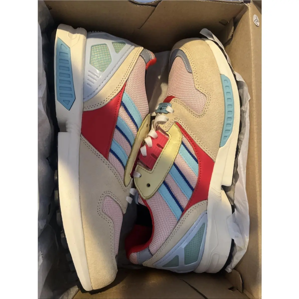 Adidas shoes - adidas ZX 8000 Vapour Pink Easy Yellow - EF4367 - Multicolor 0