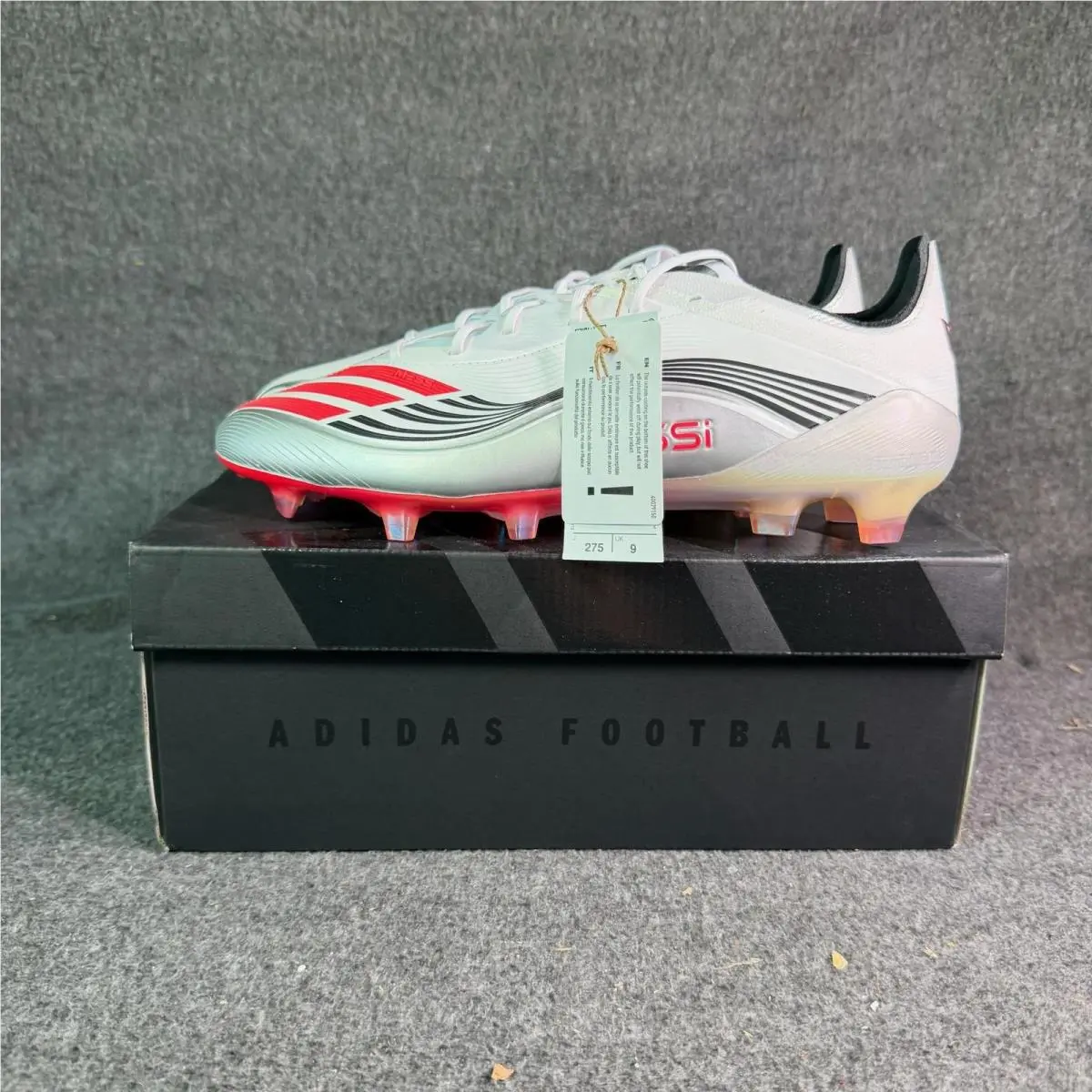 Adidas shoes - adidas F50 Messi Elite FG JP5593 FTWWHT/LTCRD/SILVMT - White 2
