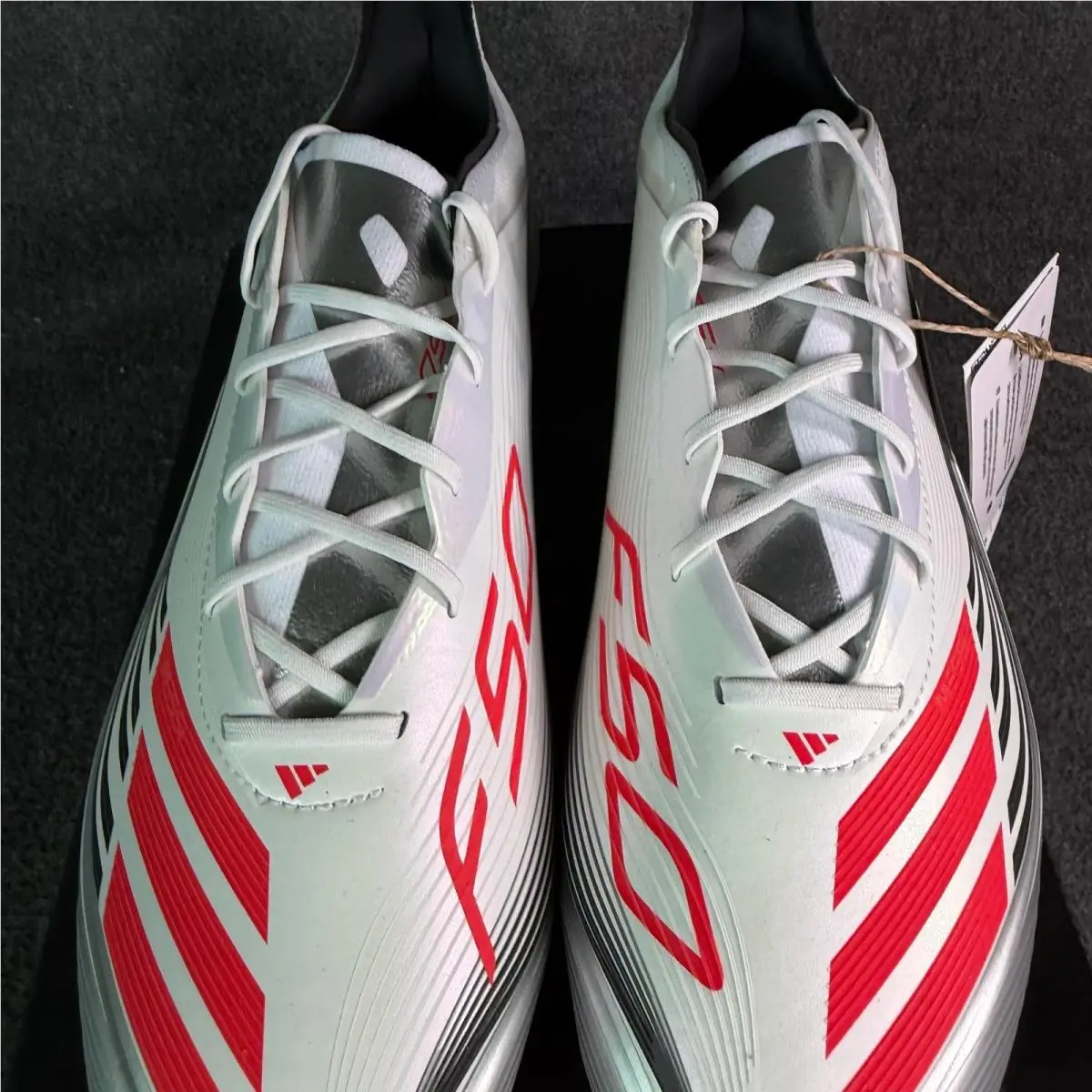 Adidas shoes - adidas F50 Messi Elite FG JP5593 FTWWHT/LTCRD/SILVMT - White 4