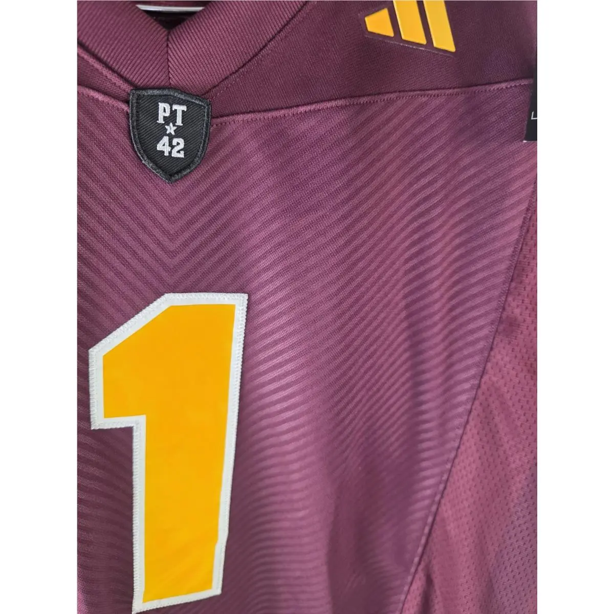 Adidas clothing - Adidas Pat Tillman PT42 - Pat Tillman - Maroon/Gold 4