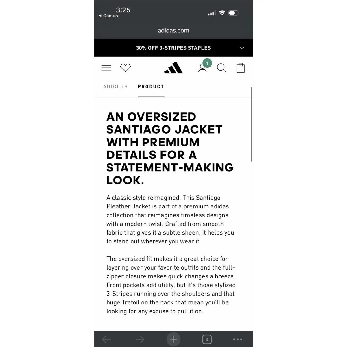 Adidas clothing - Black 8