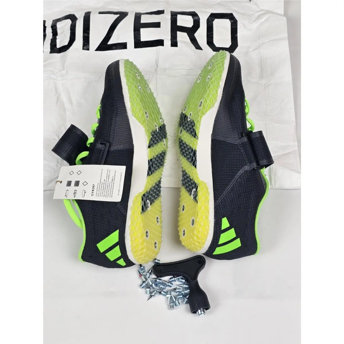 Adidas shoes - Adidas Adizero High Jump - Adizero High Jump - GY8397 - Black 4