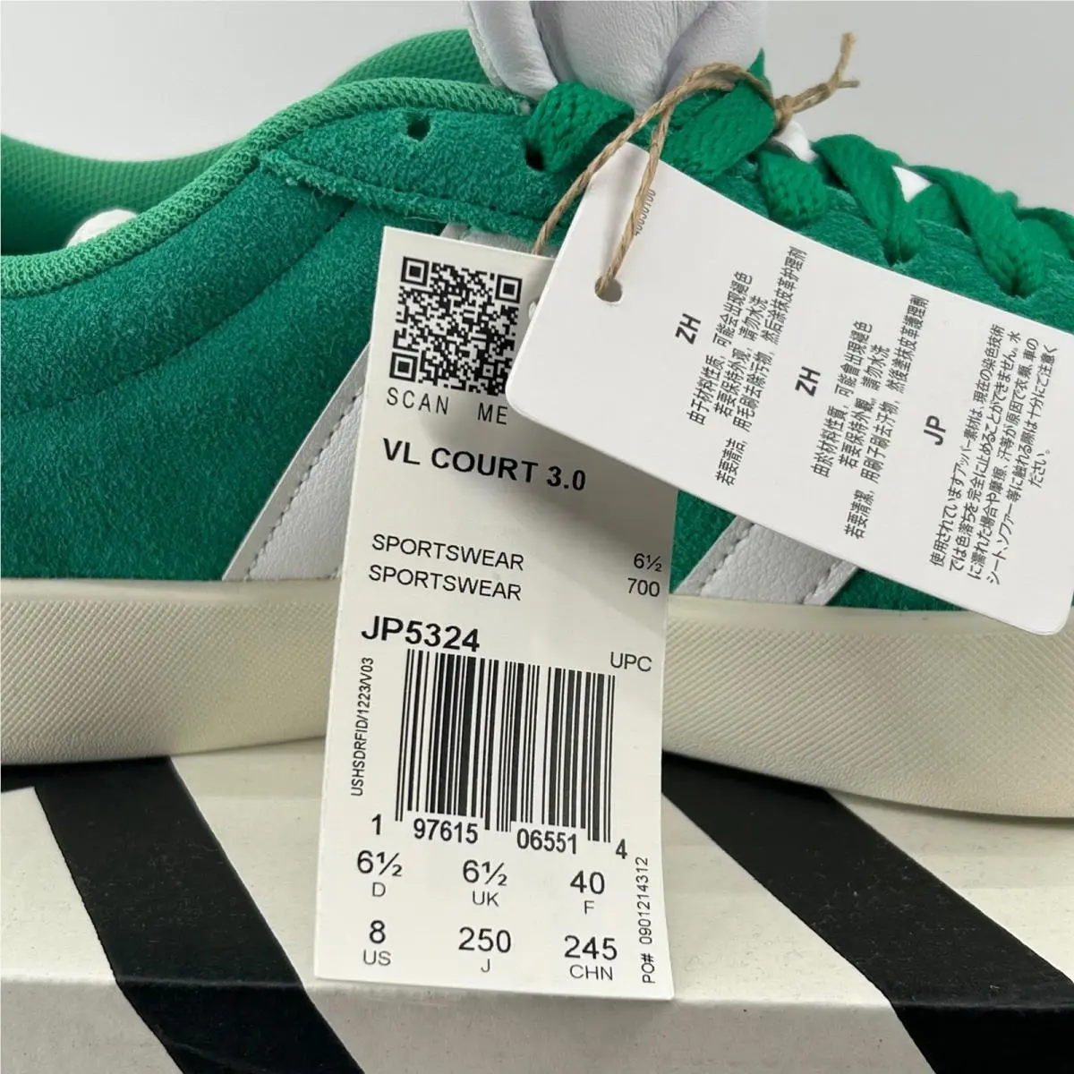 Adidas shoes - adidas VL Court 3.0 - Court - Green 8