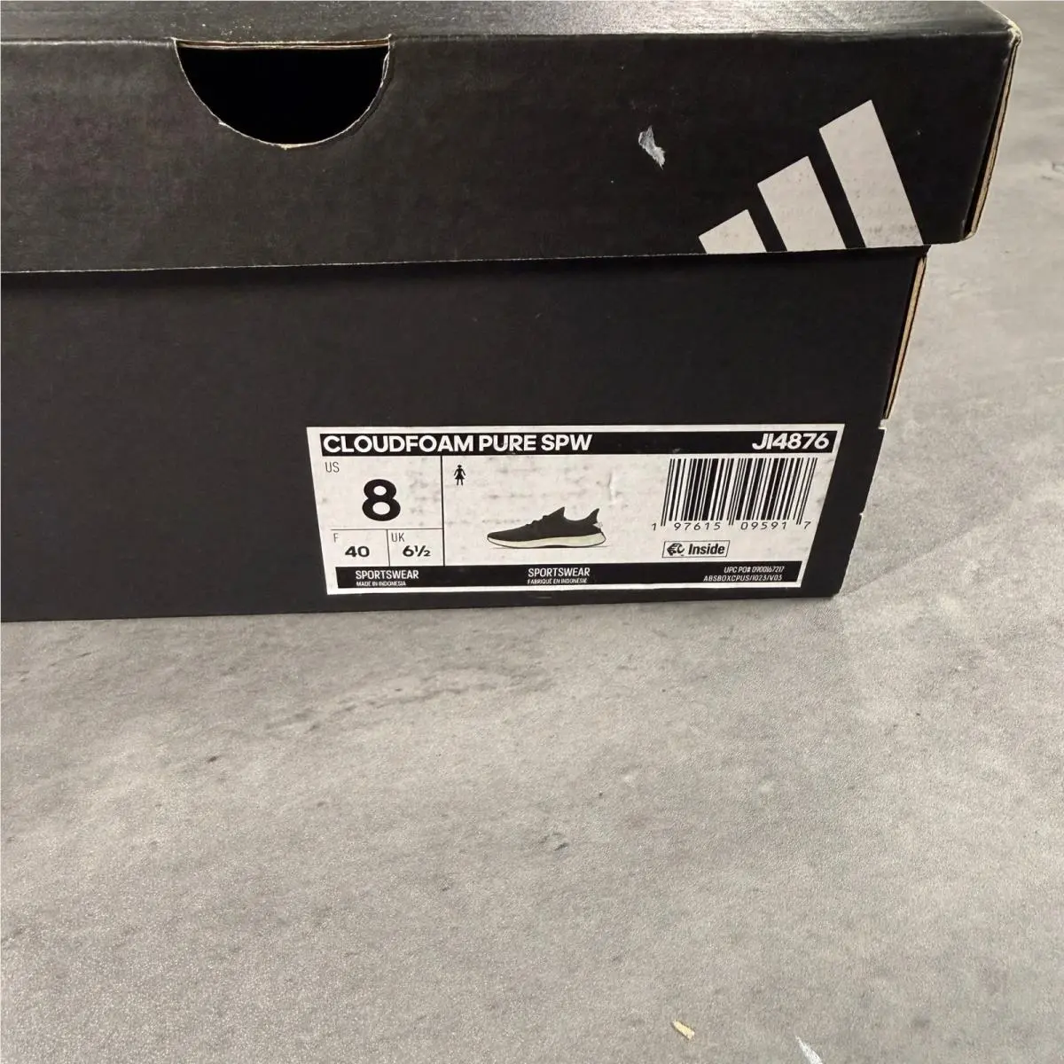 Adidas shoes - adidas Cloudfoam Pure SPW - Cloudfoam Pure SPW - Black 8