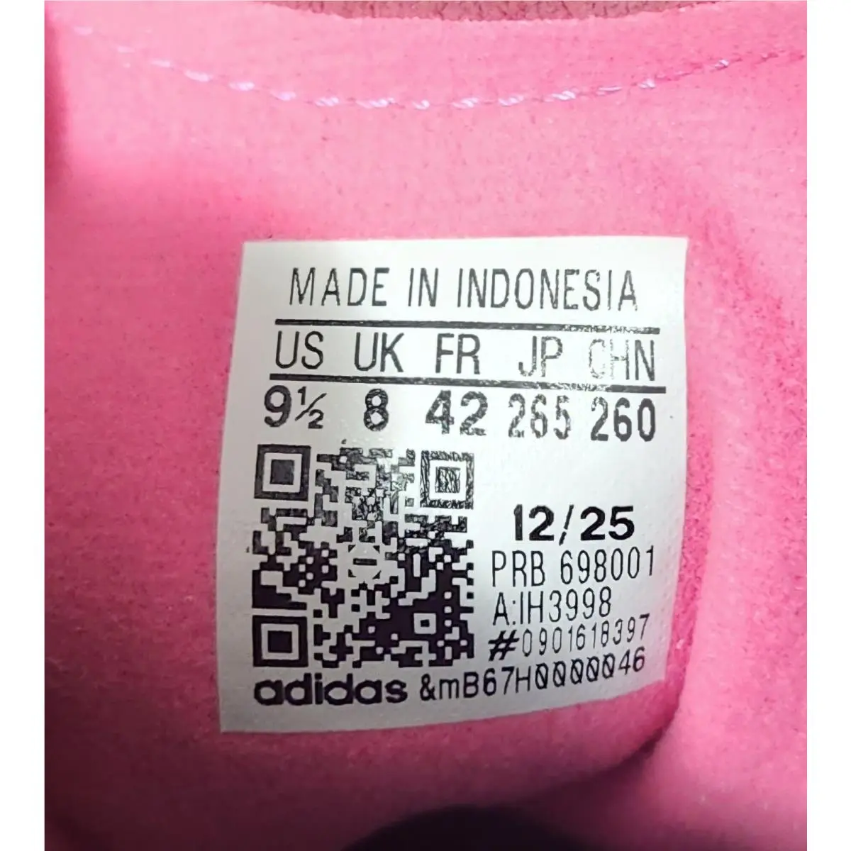 Adidas shoes - ADIDAS TOKYO - TOKYO - PINK WITH GREEN STRIPES 10
