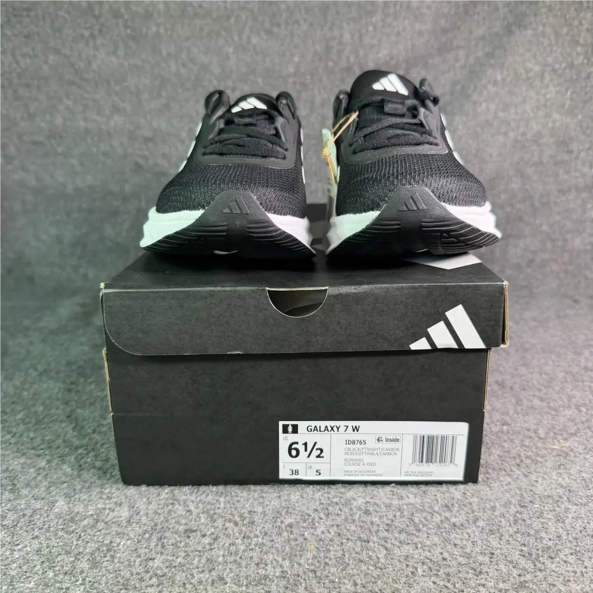 Adidas shoes - adidas Galaxy 7 W Core Black/Footwear White/Carbon ID8765 - ID8765 - Black 3