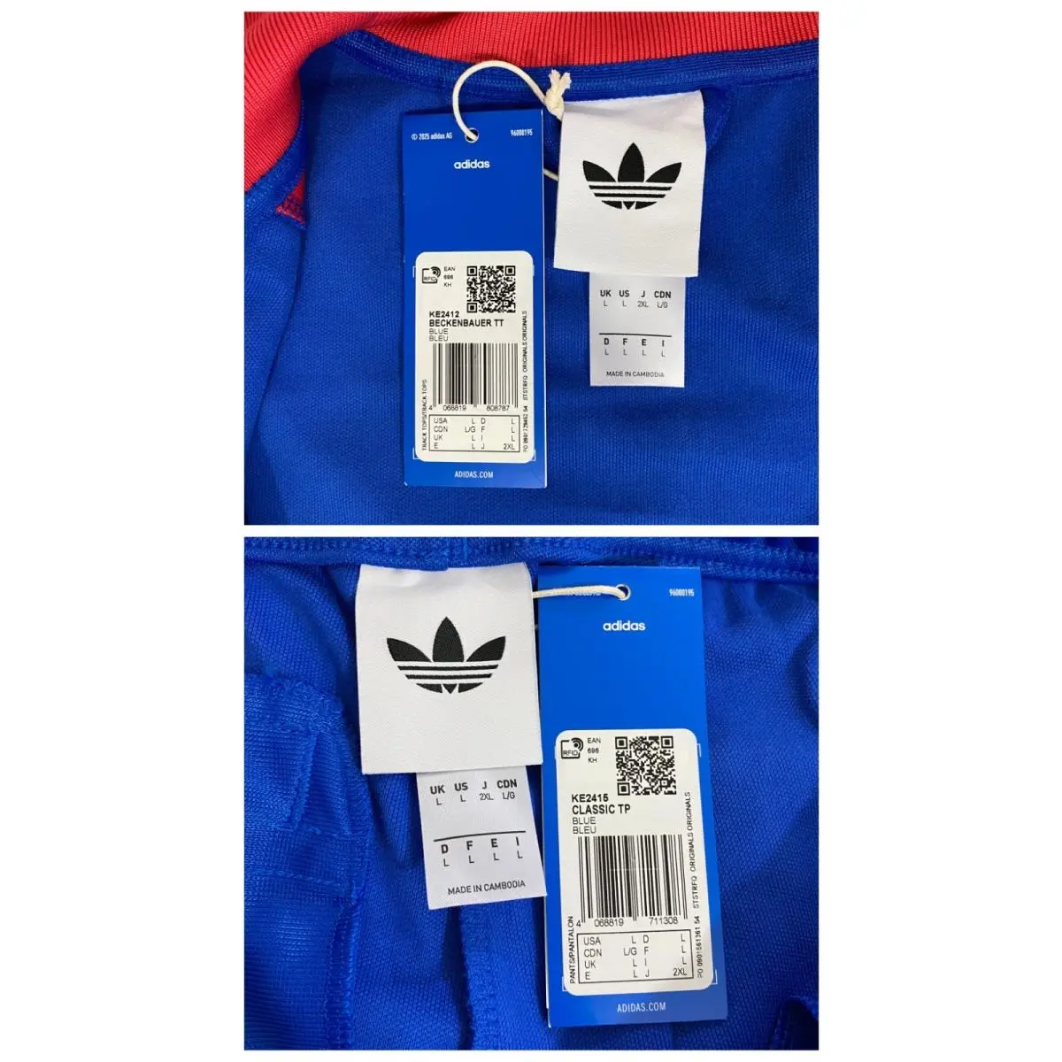 Adidas clothing - Blue Scarlet 3