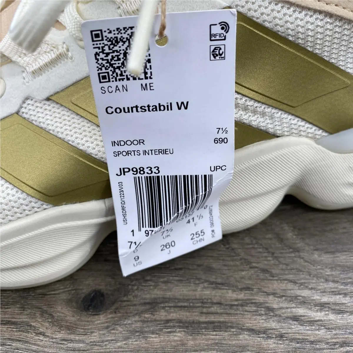 Adidas shoes - adidas Courtstabil W - Courtstabil - White 3